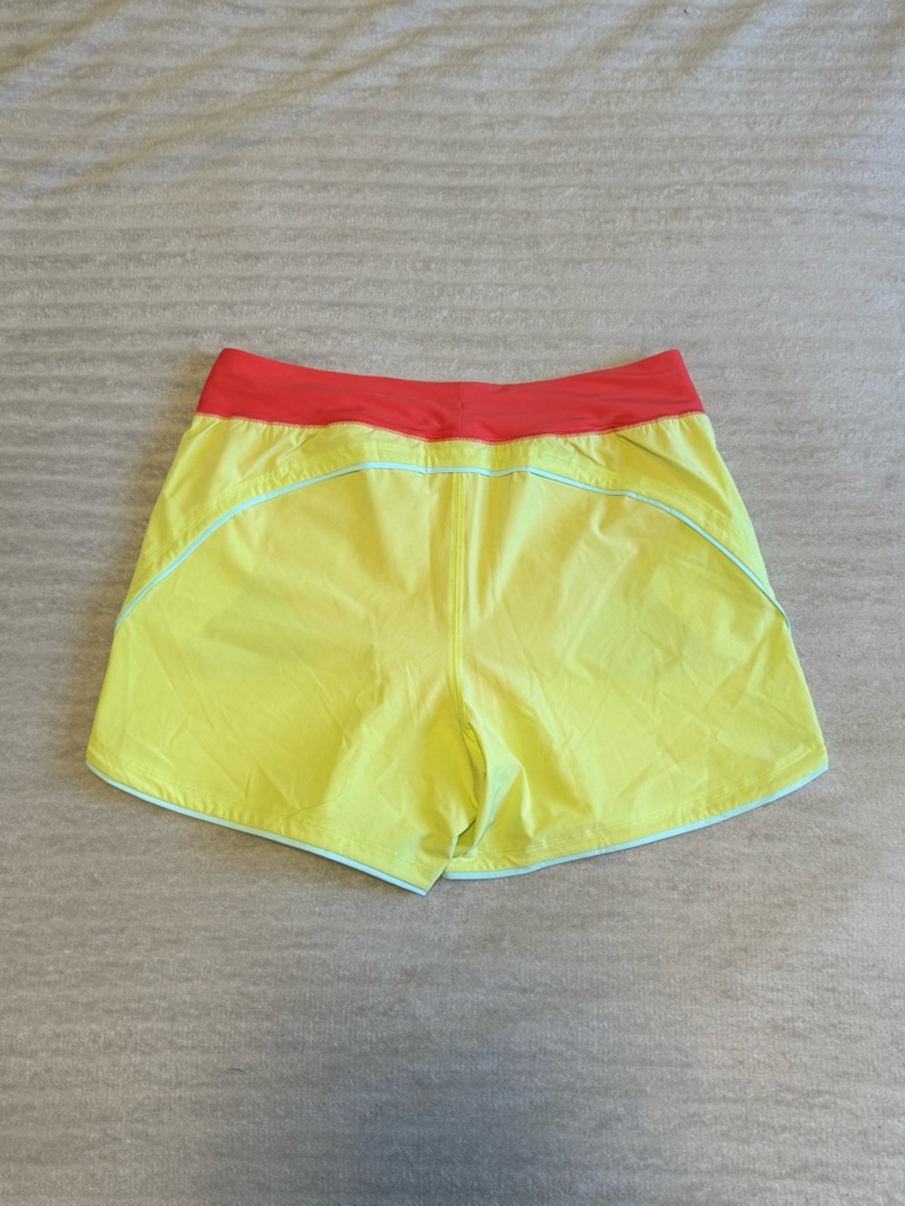 Lands' End Women's 5" Quick Dry Elastic Waist Board Shorts Swim Cover-up Shorts - Picture 2 of 5